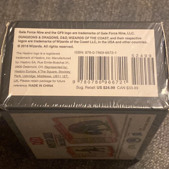 Classic Dungeons and Dragons Monster Card Box Set. Challenge 0-5. New. Sealed. - Picture 9 of 10